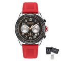 MEGIR Men Watches Luxury Quartz Wristwatch Gray Waterproof Military Sports Chronograph Silicone Strap Clock Montre Homme 2230-14